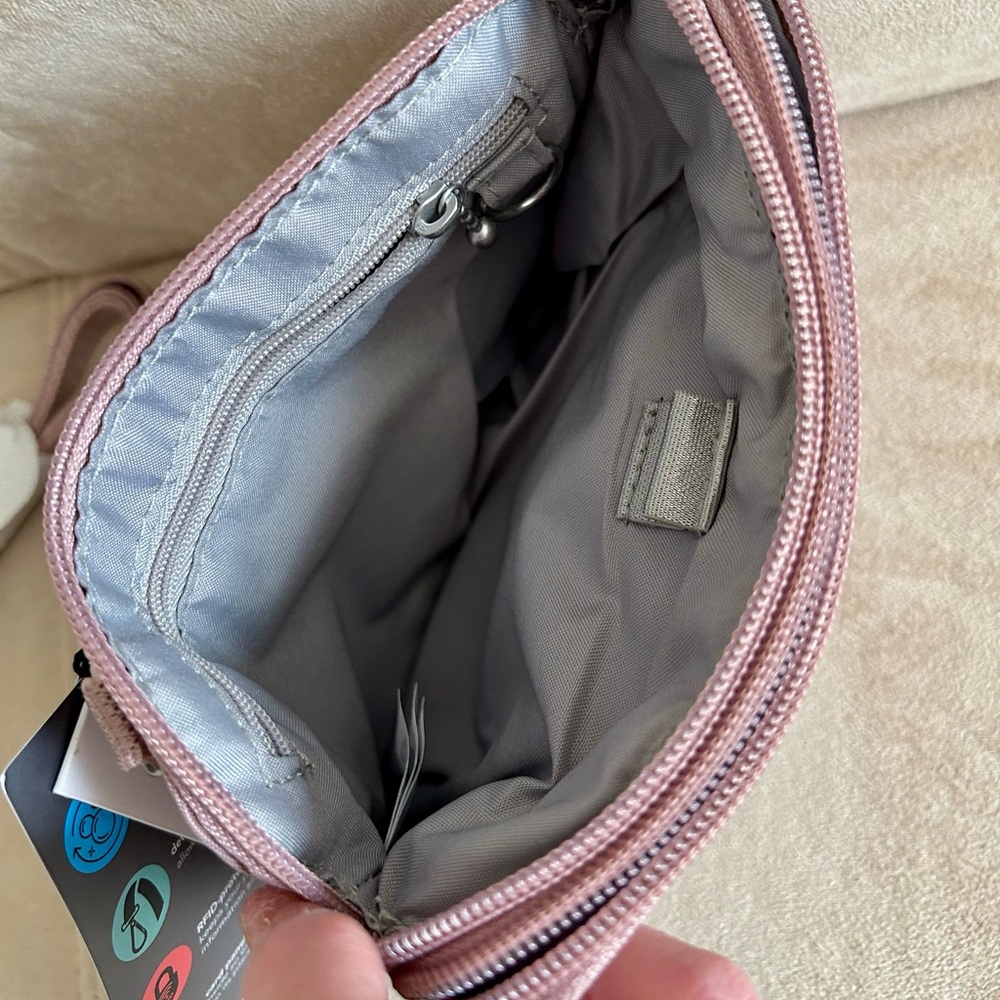 Baggallini Mini Crossbody with Multiple Pockets, Card Slots, Detachable Strap - Picture 7 of 11